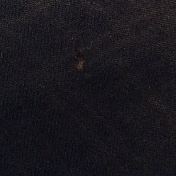 Black, yellow with gathered waistline top Large - Picture 4 of 4